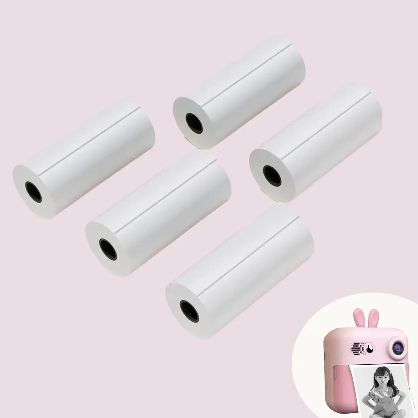 Spausdinimo popierius momentiniai foto aparatui 57 mm