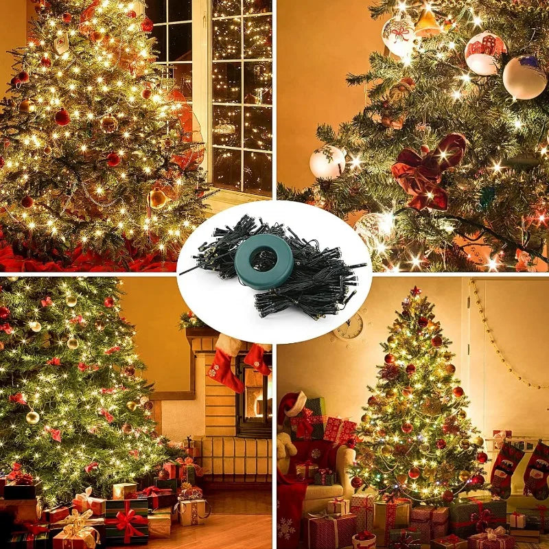 400 lempučių LED Kalėdų eglutės girlianda